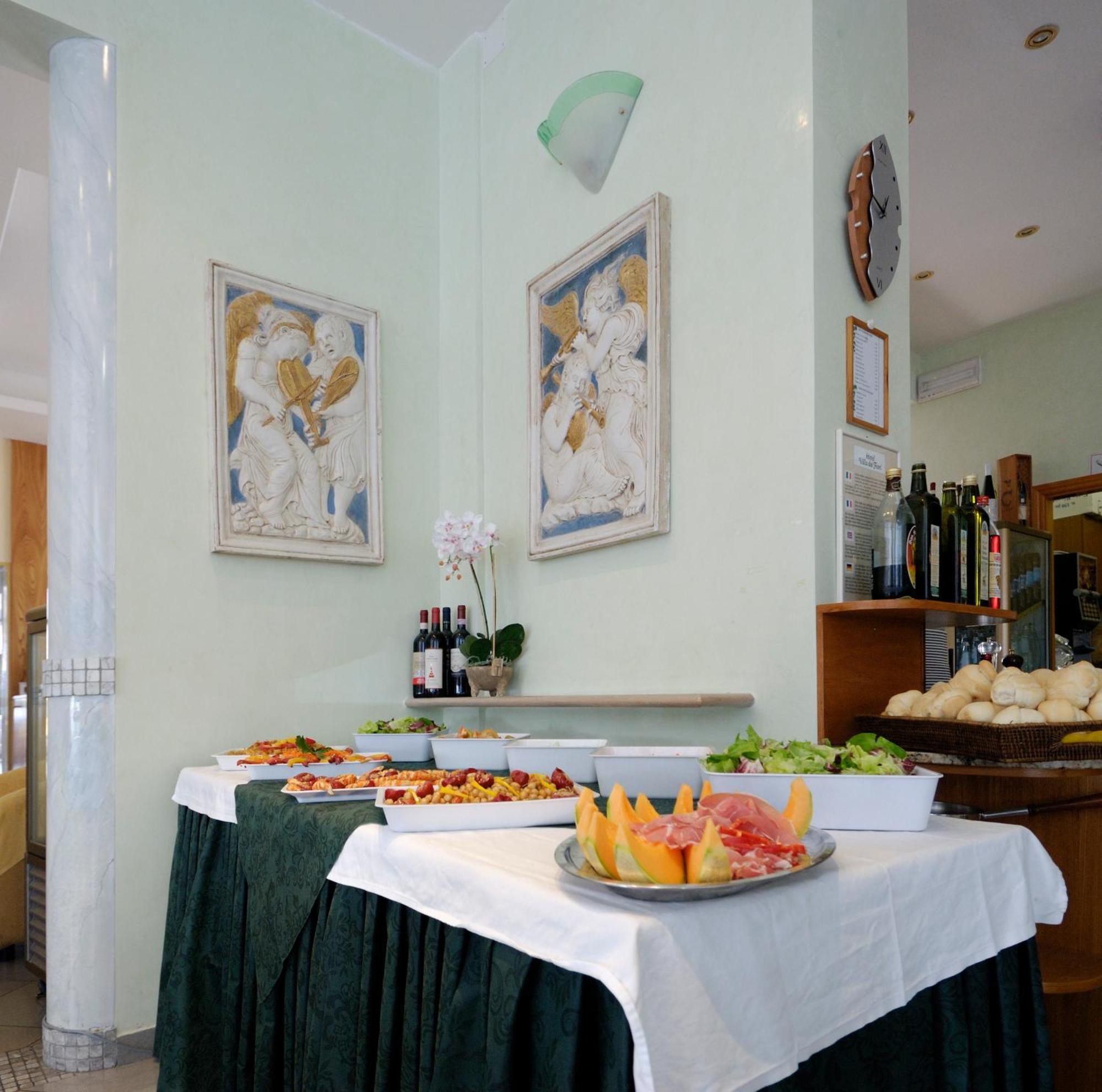 Hotel Villa Dei Fiori - Sul Mare Con Piscina Viserbella di Rimini Eksteriør billede